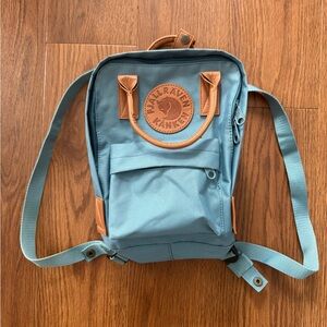 Kånken Mini Backpack - Blue and Tan